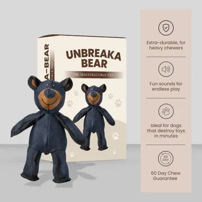 🔥LAST DAY SALE 49% OFF 🐻 Esslvyshop™ PowerBear for Strong Chewers
