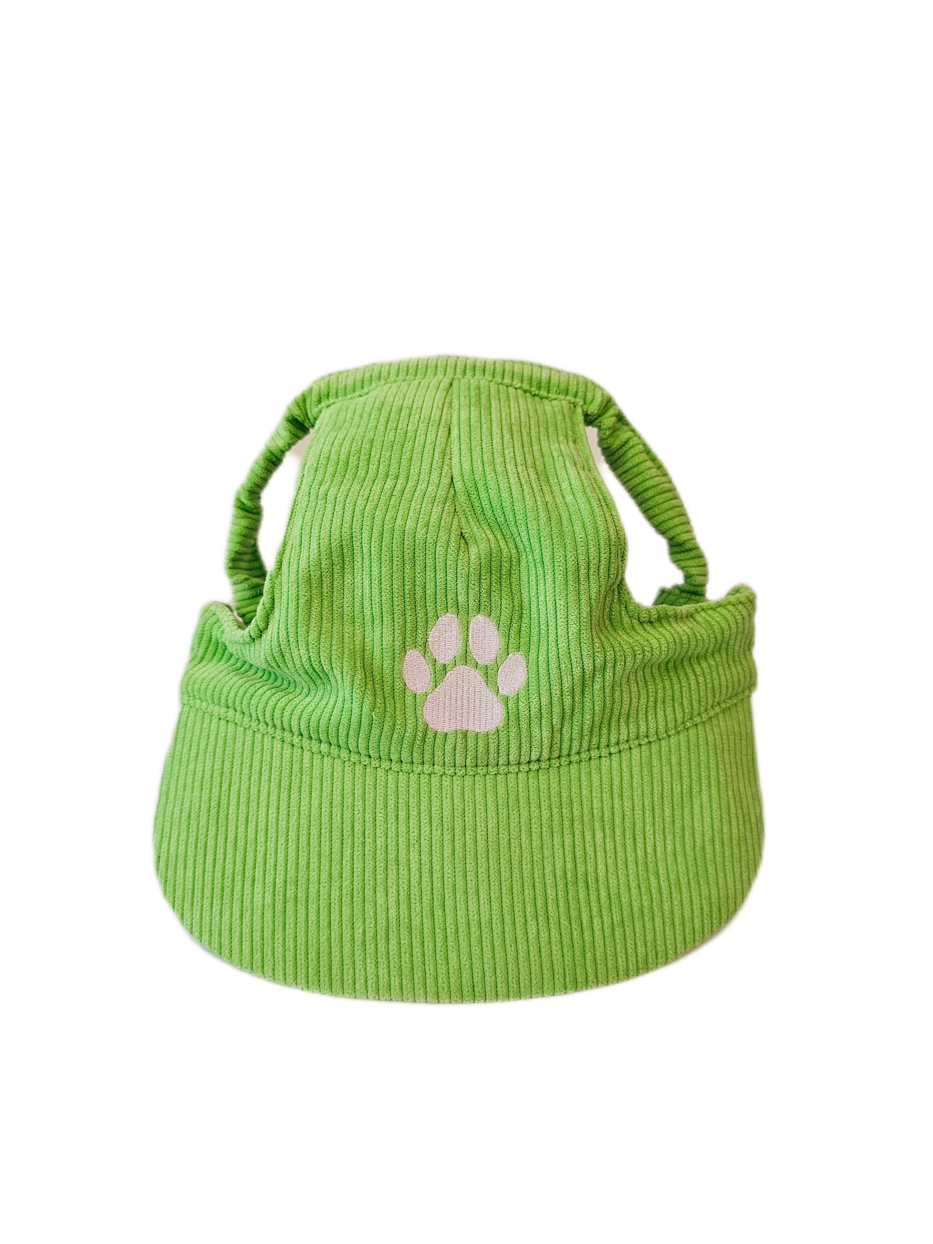 Fashionable Corduroy Dog Hat